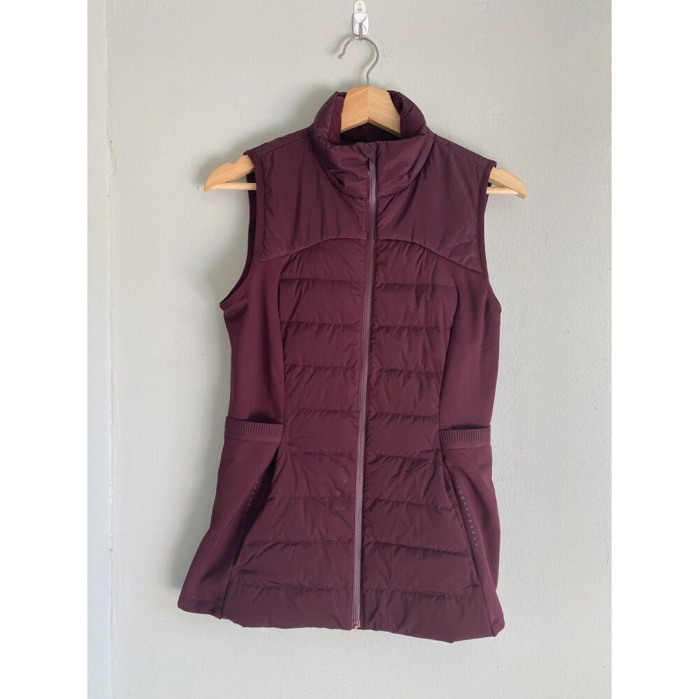 Lululemon Down For It All Vest Cassis Size 6